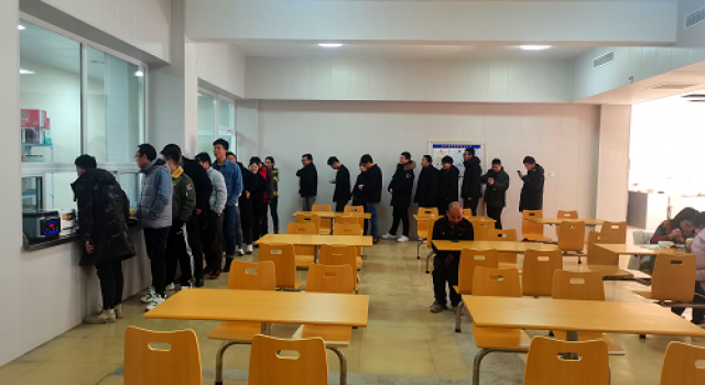 升級(jí)改造----公司員工食堂舊貌換新顏！