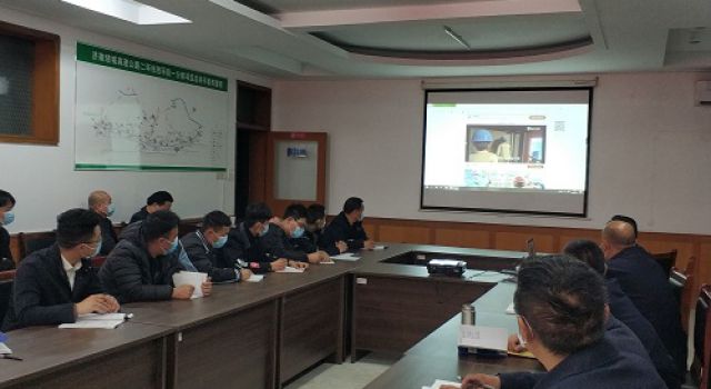 濟南大西環(huán)項目總監(jiān)辦一監(jiān)組組織復工安全培訓