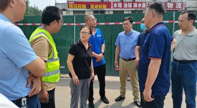 淄博市交通運(yùn)輸局副局長調(diào)研S231張臺線