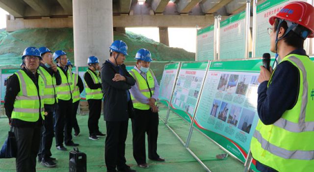 濟(jì)濰高速四標(biāo)段迎來山高咨詢、山東省監(jiān)“服務(wù)品質(zhì)提升”觀摩會