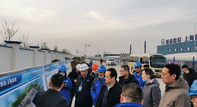 河南省交通廳副廳長(zhǎng)李強(qiáng)一行蒞臨安羅高速SG-4標(biāo)段檢查指導(dǎo)工作