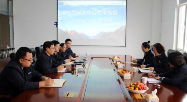 總公司考核組對交通規(guī)劃設(shè)計(jì)二院進(jìn)行年終工作考核
