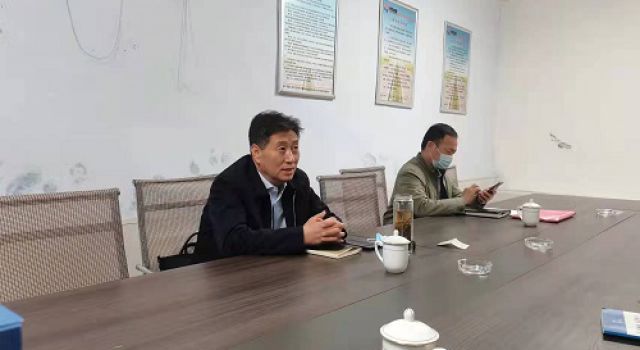 淄博市交通建設(shè)中心對(duì)張臺(tái)線進(jìn)行檢查
