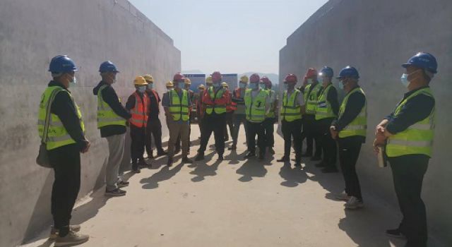 臨臨六駐地辦組織涵洞工程觀摩交流，提高品質工程創(chuàng)建
