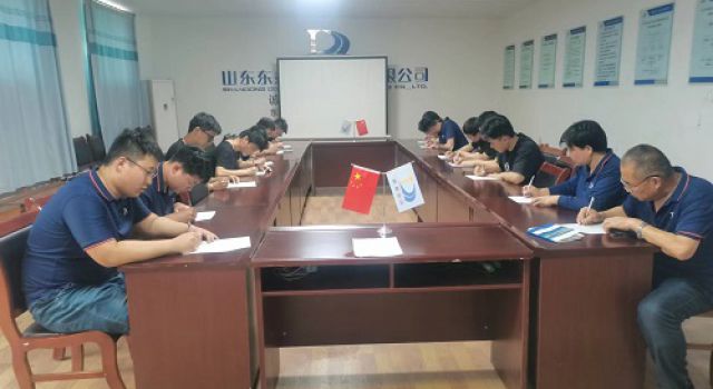 張臺(tái)線總監(jiān)辦組織企業(yè)文化、業(yè)務(wù)知識(shí)考核