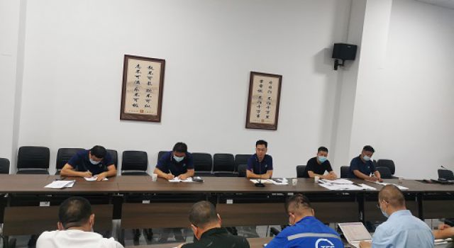 安鶴高速總監(jiān)辦組織召開六月安全生產(chǎn)會議