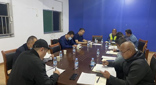 2022年淄博市普通國(guó)省道路面維修提升養(yǎng)護(hù)專項(xiàng)工程第一總監(jiān)辦進(jìn)行安全技術(shù)交底
