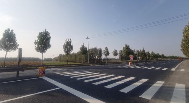2022年淄博市普通國省道路面維修提升養(yǎng)護專項工程三合同順利通車