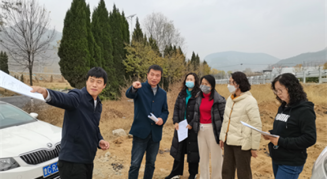 交通規(guī)劃設(shè)計一院組織S229沂邳線施工現(xiàn)場觀摩