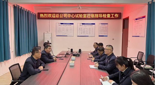 總公司中心試驗室蒞臨濟微一駐地辦試驗室進(jìn)行內(nèi)審檢查