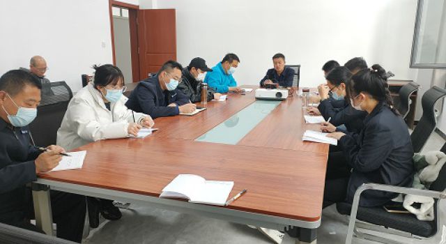 沂南縣交通工程總監(jiān)處召開十一月監(jiān)理工作會議