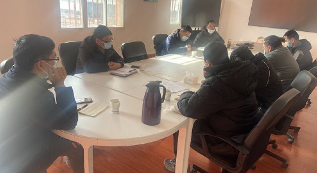 四川九綿高速JL8總監(jiān)辦組織LJ26合同段春節(jié)前工作部署會(huì)議