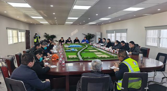 河南省交通運輸廳調(diào)研工作組對安羅高速項目春節(jié)后復工復產(chǎn)情況調(diào)研檢查