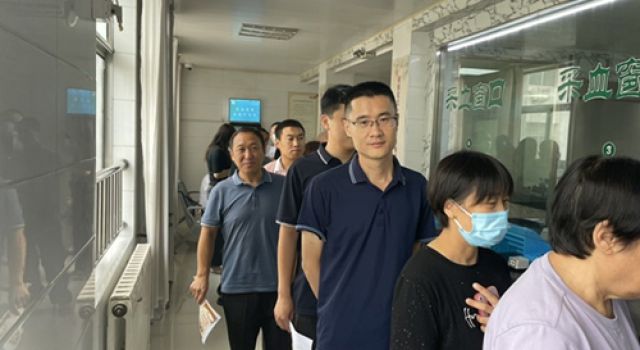 暖心體檢，健康相伴-東平項(xiàng)目組織全體員工健康檢測