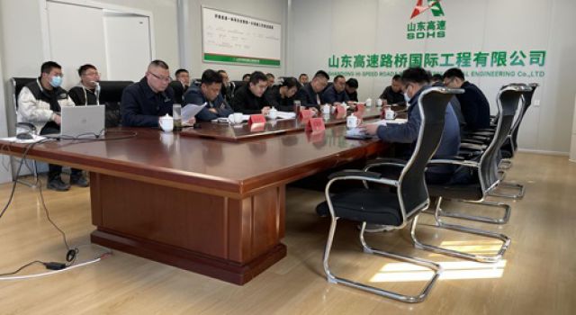 濟南市交通局對濟微高速一標段長清段開展2024年交通建設(shè)工程專項執(zhí)法檢查